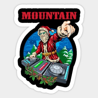 MOUNTAIN BAND XMAS Sticker